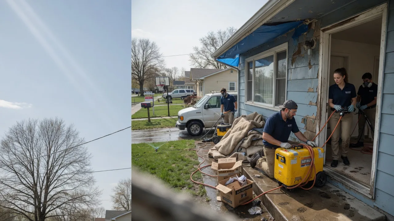 Basement Flood Cleanup in Orange, CT near me